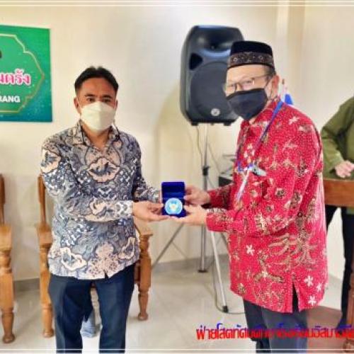 ต้อนรับประเทศอินโดนีเซียมาเยี่ยมเยือนจ.ตรัง